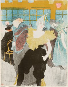Elles: Clownessan av Henri de Toulouse Lautrec