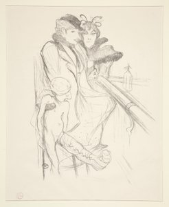 Eros vanne (Eros Vanquished) av Henri de Toulouse Lautrec