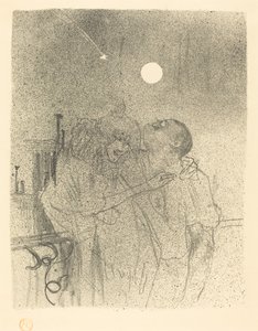 Shooting Stars, 1895. av Henri de Toulouse Lautrec