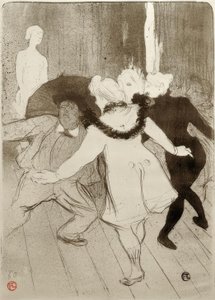 Folies Bergère, Monsieur Prudhommes blygsamhet av Henri de Toulouse Lautrec