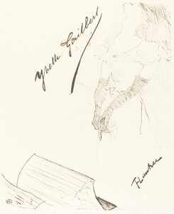 Frontispiece, 1898. av Henri de Toulouse Lautrec