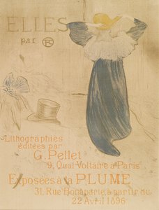 Frontispice för Elles, 1896 av Henri de Toulouse Lautrec