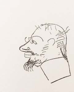 Henri Toulouse-Lautrec. Selbstporträt.