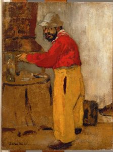 Henri de Toulouse-Lautrec, i Villeneuve sur Yonne, bland Natansons av Henri de Toulouse Lautrec