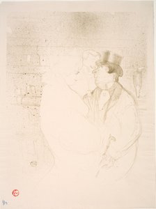 Ida Heath au Bar av Henri de Toulouse Lautrec