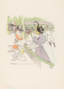 I Skating Professional Beauty av Henri de Toulouse Lautrec