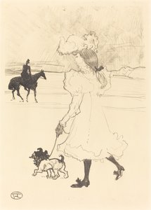 In the Woods Au bois, 1899. av Henri de Toulouse Lautrec