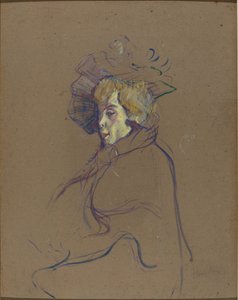 Jane Avril av Henri de Toulouse Lautrec
