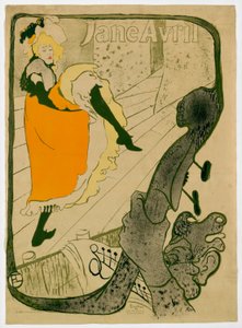 Jane Avril von Henri de Toulouse-Lautrec
