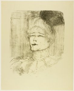 Treize Lithographysswedish の Jeanne Granier av Henri de Toulouse Lautrec