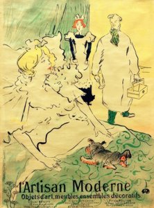 Den moderna hantverkaren av Henri de Toulouse Lautrec