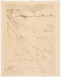 Passageraren på 54 av Henri de Toulouse Lautrec
