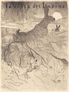 Kaninernas vals av Henri de Toulouse Lautrec