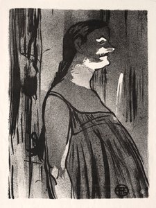 Café-konserten: Mrs Abdala av Henri de Toulouse-Lautrec