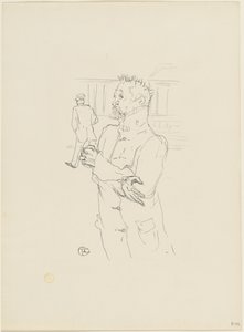 Dåren, 1895. av Henri de Toulouse Lautrec