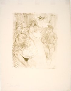 Långivaren hälsar av Henri de Toulouse Lautrec