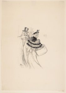 De gamla herrarna av Henri de Toulouse Lautrec