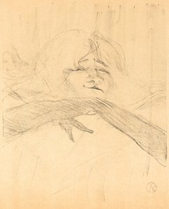 "Dröja kvar, längre, tjata" av Henri de Toulouse Lautrec