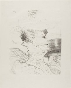 Louise Balthy, från Treize Lithographies av Henri de Toulouse Lautrec
