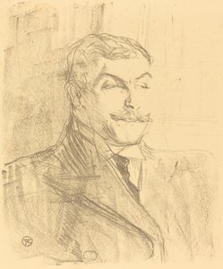 Lucien Guitry, 1896. av Henri de Toulouse Lautrec