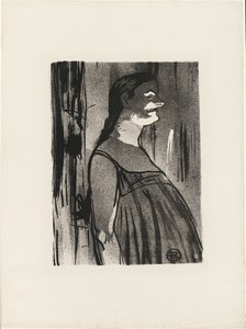 Madame Abdala, från Le Café-Concert av Henri de Toulouse Lautrec