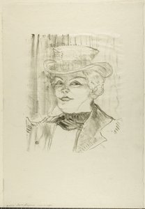 Madame Rejane av Henri de Toulouse-Lautrec