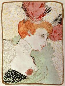 Miss Marcelle Lender, byst av Henri de Toulouse Lautrec