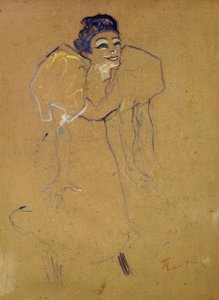 Mademoiselle Polaire av Henri de Toulouse Lautrec