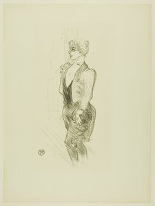 Mary Hamilton av Henri de Toulouse Lautrec