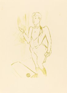 Mary Hamilton, 1893. av Henri de Toulouse Lautrec