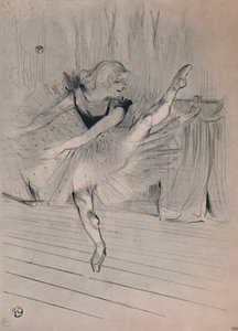 Miss Ida Heath, engelsk dansare, ca 1894, 1946. av Henri de Toulouse Lautrec