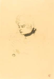 Fröken Green Pea av Henri de Toulouse Lautrec