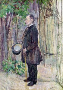 Monsieur Henry Dihau, 1891 av Henri de Toulouse Lautrec