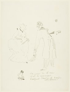 Nyårshälsning av Henri de Toulouse Lautrec