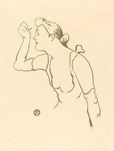 Paula Brebion av Henri de Toulouse Lautrec
