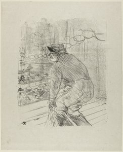 Polin, från Treize Lithographies av Henri de Toulouse Lautrec