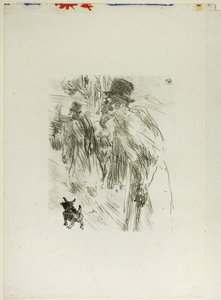 Polska judar, Carlsbad, från Vid foten av Sinai av Henri de Toulouse Lautrec