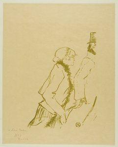 Stackars Street-Walker! av Henri de Toulouse Lautrec
