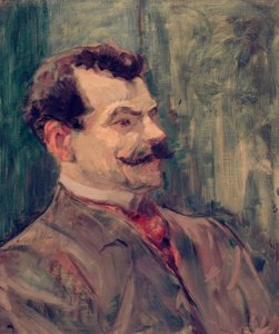 Porträtt André Rivoire av Henri de Toulouse Lautrec