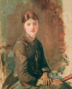 Porträtt av en ung kvinna av Henri de Toulouse Lautrec