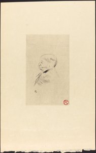 Porträtt av Mr X Porträtt av Mr X, 1898. av Henri de Toulouse Lautrec