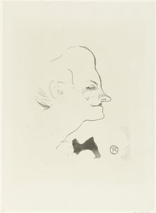 Porträtt av sångerskan Yvette Gilbert Yvette Gilbert Le Cafe Concert (serietitel) av Henri de Toulouse Lautrec