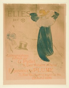 Affisch av Frontispice för av Henri de Toulouse-Lautrec