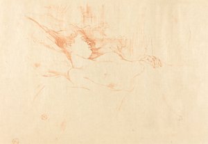 Sova av Henri de Toulouse Lautrec