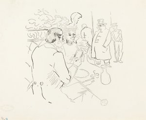 Snobberi, 1895. av Henri de Toulouse Lautrec