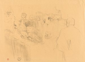 Soudais Deposition av Henri de Toulouse Lautrec