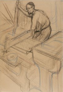 Studie av Henri de Toulouse Lautrec