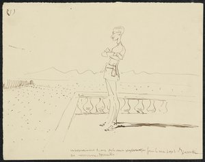 Nedsänkning, 1881 av Henri de Toulouse Lautrec