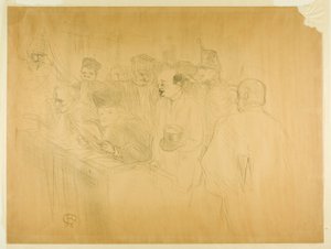 The Arton Trial (tredje plattan) av Henri de Toulouse Lautrec