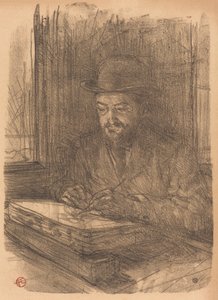 Fintryckaren Adolphe Albert av Henri de Toulouse Lautrec
